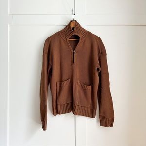 Everlane fisherman wool blend sweater